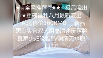 ★☆全网推荐☆★★☆极品流出☆★重磅福利八月最新流出❤️私房售价160RMB❤️新品黑白头套双人组高清迷玩露脸良家少妇晓雅5V超清无水原档 (2)