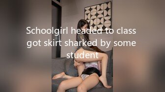 Schoolgirl headed to class got skirt sharked by some student