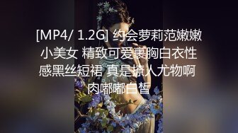 [MP4/ 1.2G] 约会萝莉范嫩嫩小美女 精致可爱裹胸白衣性感黑丝短裙 真是撩人尤物啊 肉嘟嘟白皙