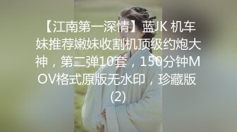 【江南第一深情】蓝JK 机车妹推荐嫩妹收割机顶级约炮大神，第二弹10套，150分钟MOV格式原版无水印，珍藏版 (2)