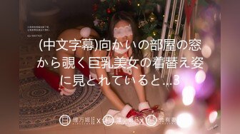 (中文字幕)向かいの部屋の窓から覗く巨乳美女の着替え姿に見とれていると…3