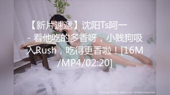 【新片速遞】沈阳Ts阿一❤️ - 看他吃的多香呀，小贱狗吸入Rush，吃得更香啦！[16M/MP4/02:20]