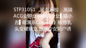 STP31051 ✿稀有露脸✿ 高端ACG业界女神爆机少女▌喵小吉▌暗黑系Cos《鸦》敏感乳头变硬耸立 饱满少女阴户诱人至极