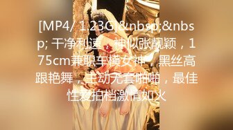 [MP4/ 1.23G]&nbsp;&nbsp; 干净利速，神似张靓颖，175cm兼职车模女神，黑丝高跟艳舞，主动无套啪啪，最佳性爱拍档激情如火